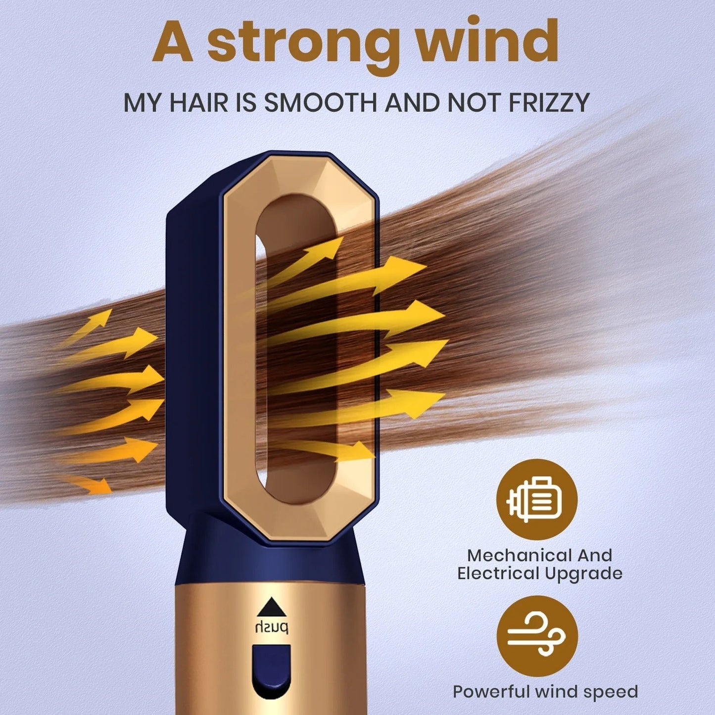 Norvo | 5-i-1 Hårstyler med 1000W og Ionisk Teknologi