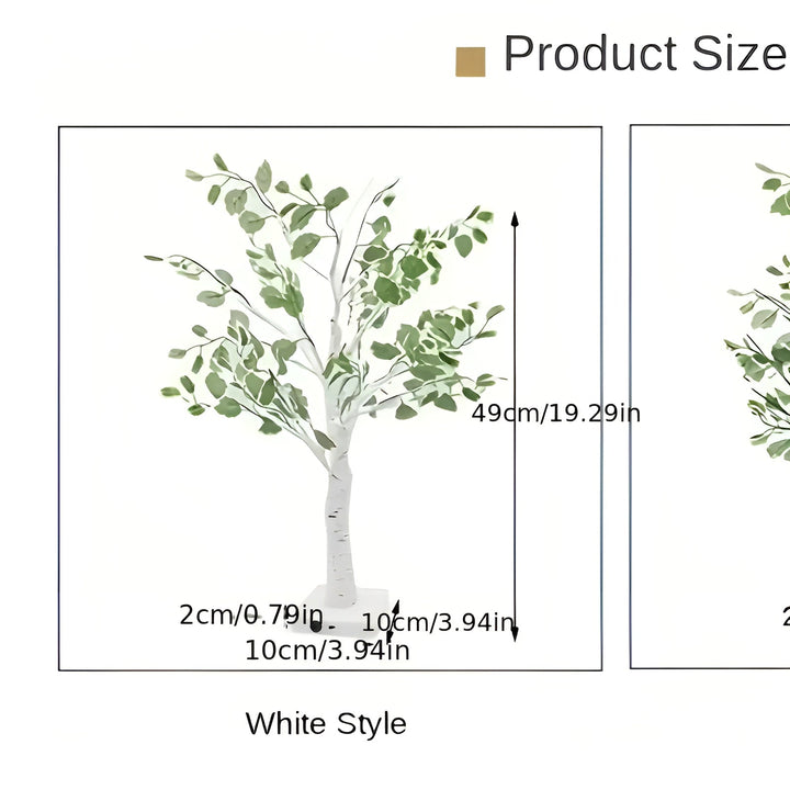 Norvo | Magisk BrightTree Bordlampe – Elegant Treedesign med Varm LED-belysning