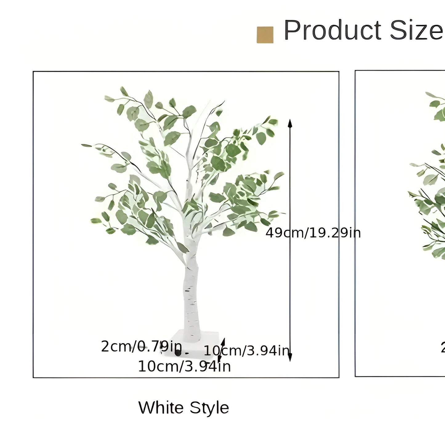 Norvo | Magisk BrightTree Bordlampe – Elegant Treedesign med Varme LED-Lys