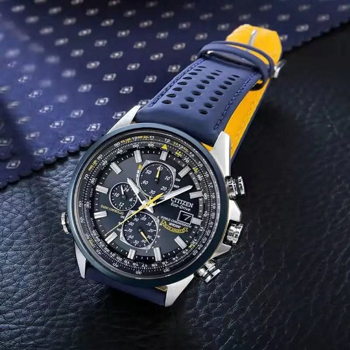 Norvo | Herre's Rustfritt Stål Chronograph Klokke med Kalender