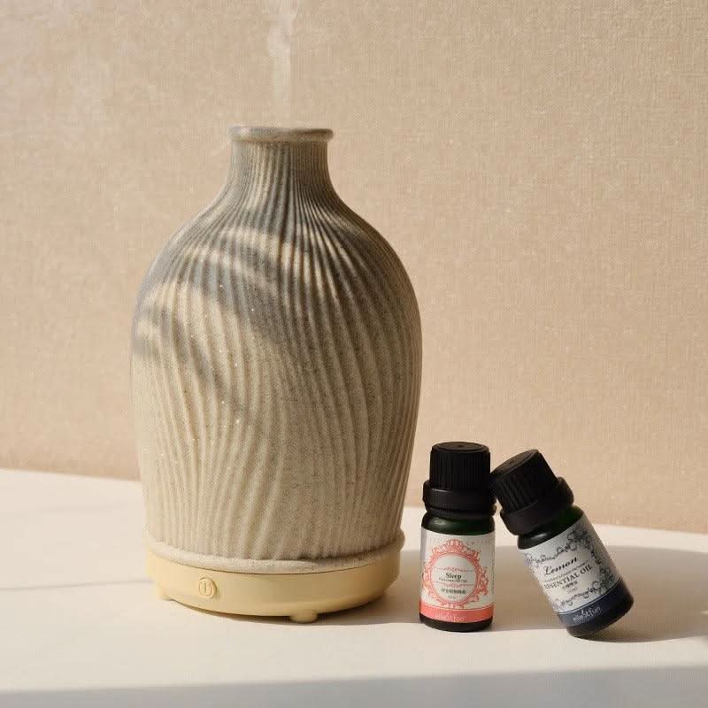 Norvo | Boho Vase Essensielle Olje Luftfukter – Polyresin Ultralyd Diffuser