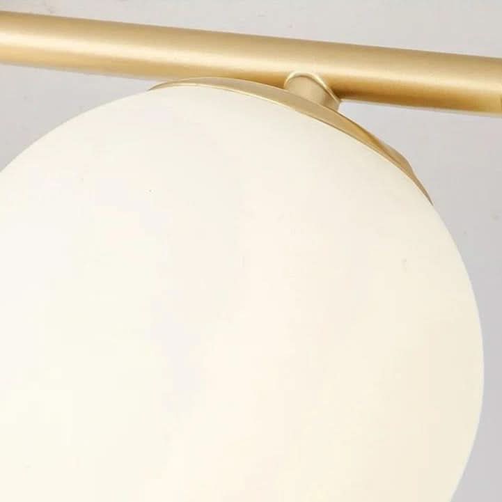 Norvo | NordLux LED Glass Ceiling Lamp – White Globe