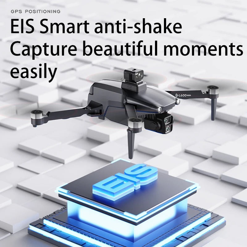 Norvo | 8K Ultra HD Drone med GPS | Avansert stabilisering & 1,5 km kontrollrekkevidde for luftfotografi og eventyrfilming