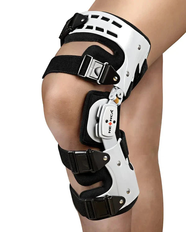 Norvo | ArthroGuard™ | Osteoarthritis Unloader Kne Brace | Medial & Lateral Støtte | Ben-på-Ben Artrose Lindre for Smertelindring