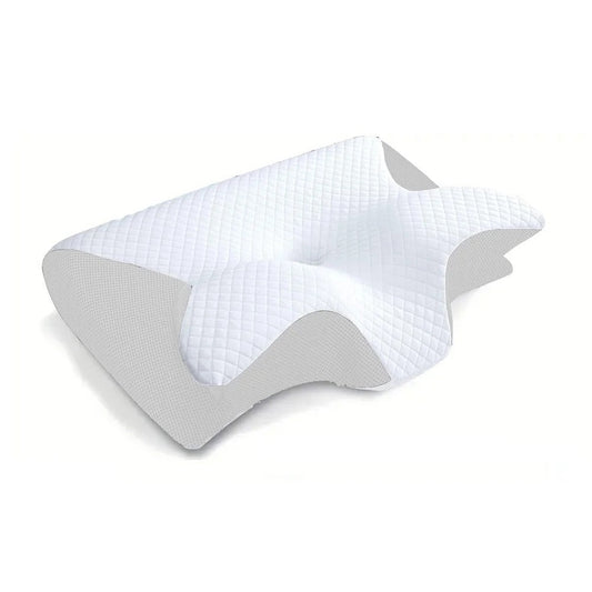 Norvo | Butterfly Neck Support Memory Pillow | Ergonomisk, Hypoallergenisk & Ideell for Alle Søvnstilllinger