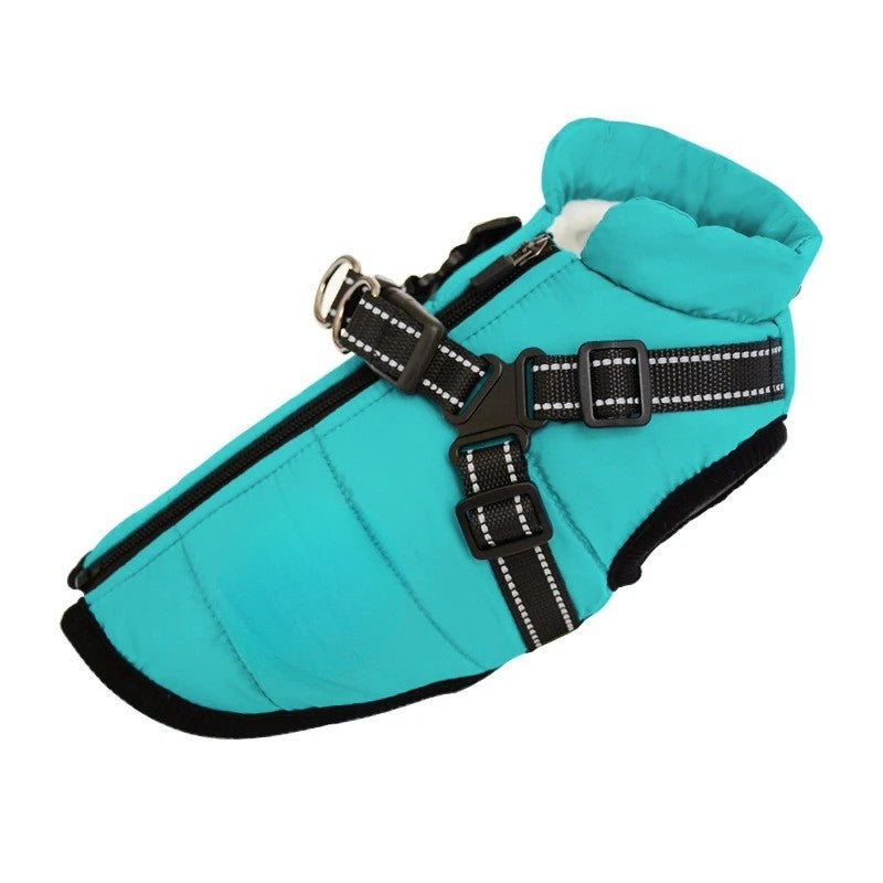 Norvo | All-Vær Isolert Hundjakke med Innebygd Seler