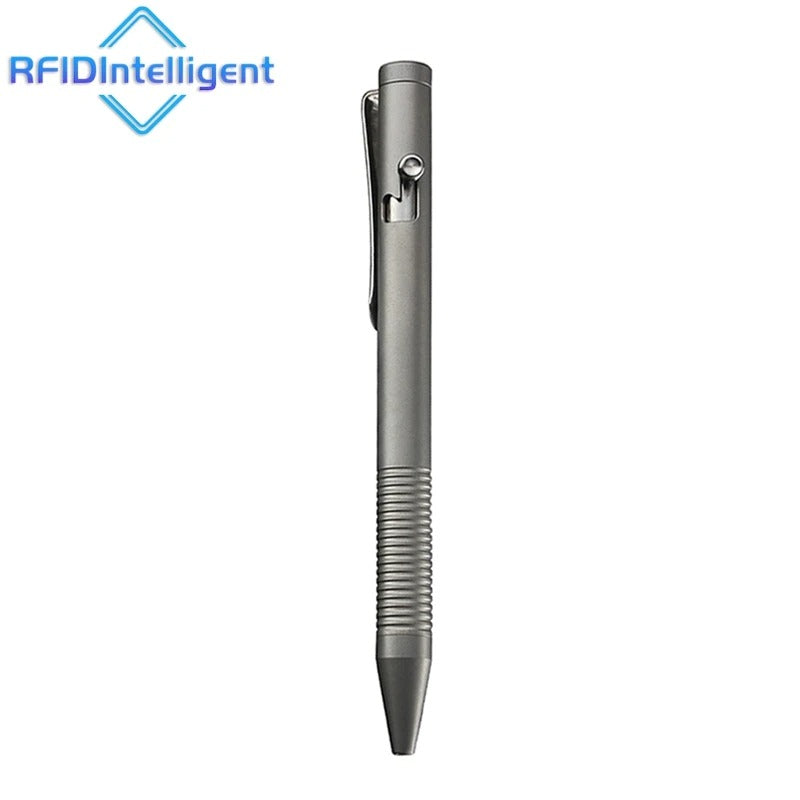 Norvo | Titanium Bolt Action Penn – Holdbar Metall Mekanisk Skrivepenn