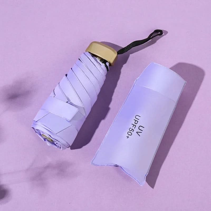 Norvo | Mini sammenleggbar paraply – UV-beskyttelse & vannavvisende