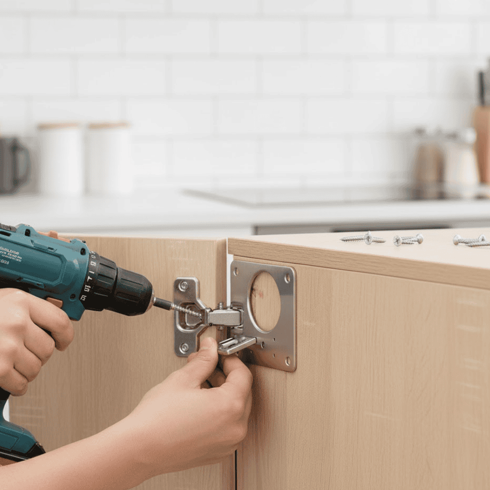 Norvo | Henge Reparasjonssett for Kjøkkenskap og Møbler