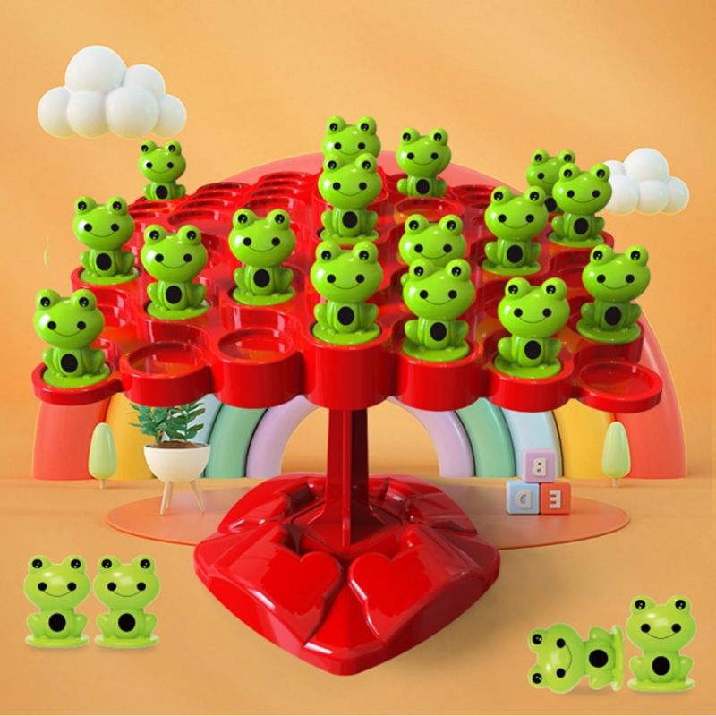 Norvo | Balancing Frogs | Spill og Lær - Montessori Lekeartikler for Barn