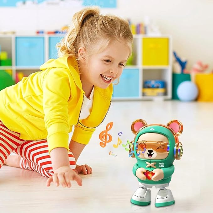 Norvo | Bevegelse & Morsom – Dansende Musikkbjørn Med Lyskeffekter