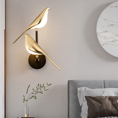 Norvo | Moderne Vegglampe med Fuglemotiv