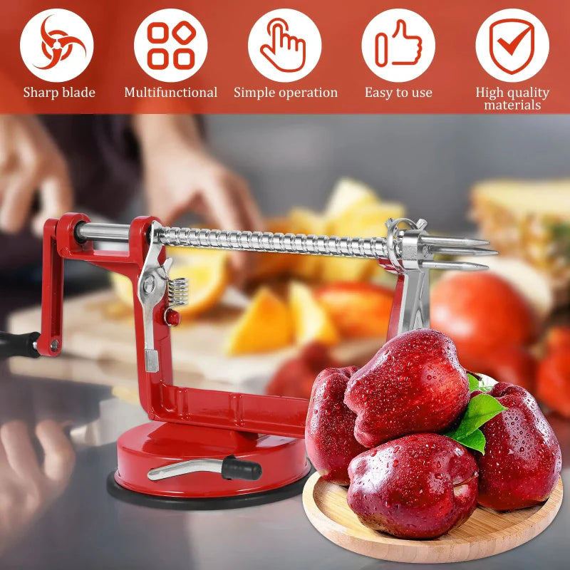 Manuell Apple Peeler Multifunksjonell Rustfritt Stål Frukt Skrelleverktøy | Norvo