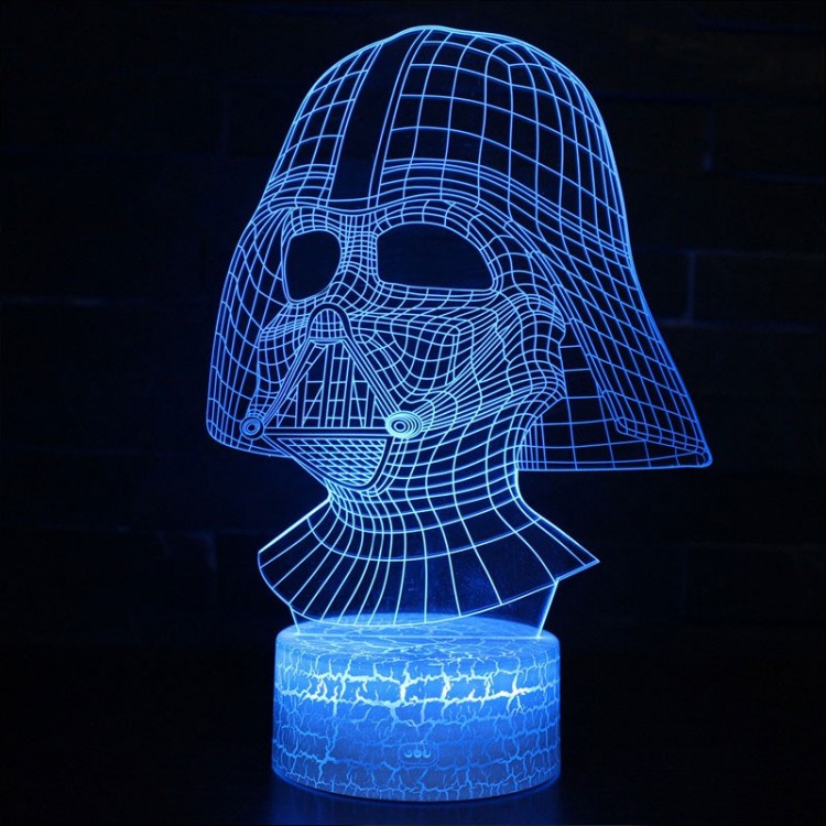 Norvo | 3D Lampe Star Wars Hjelm Darth Vader