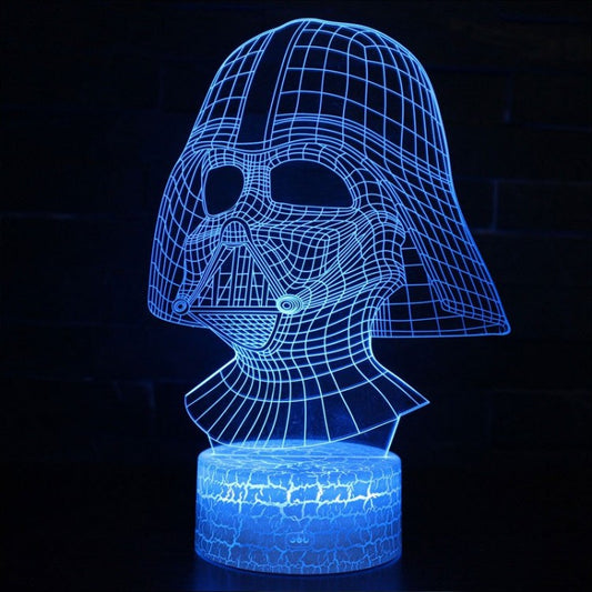 Norvo | 3D Lampe Star Wars Hjelm Darth Vader