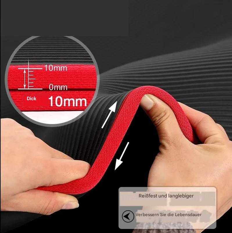 Norvo | FlexiMat – Ekstra tykk, sklisikker yogamatte for ultimat komfort og stabilitet