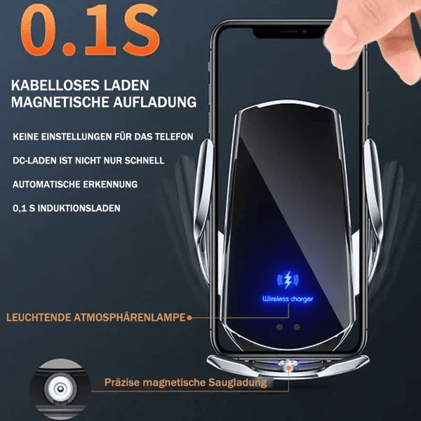 QuickCharge Holder - Selvlukkende ladestativ for hurtiglading Norvo
