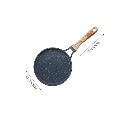 Medisinsk Stein Stekepanne Non-stick Støpejern Pannekakepanne Omelettgryte | Norvo