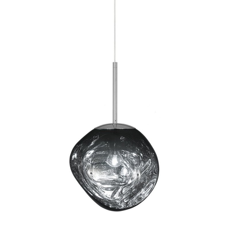 Norvo | Kunstnerisk Hengelampe av Smeltet Glass Moderne og Elegant Belysning for Innendørs