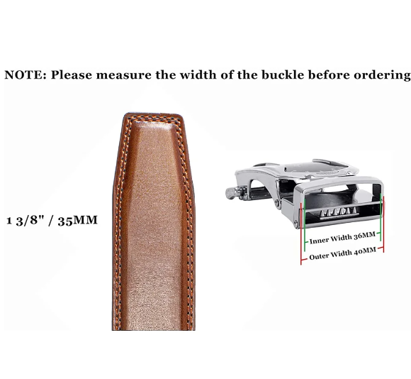 Norvo | Herrebelt med Automatisk Spenne - Eleganzio