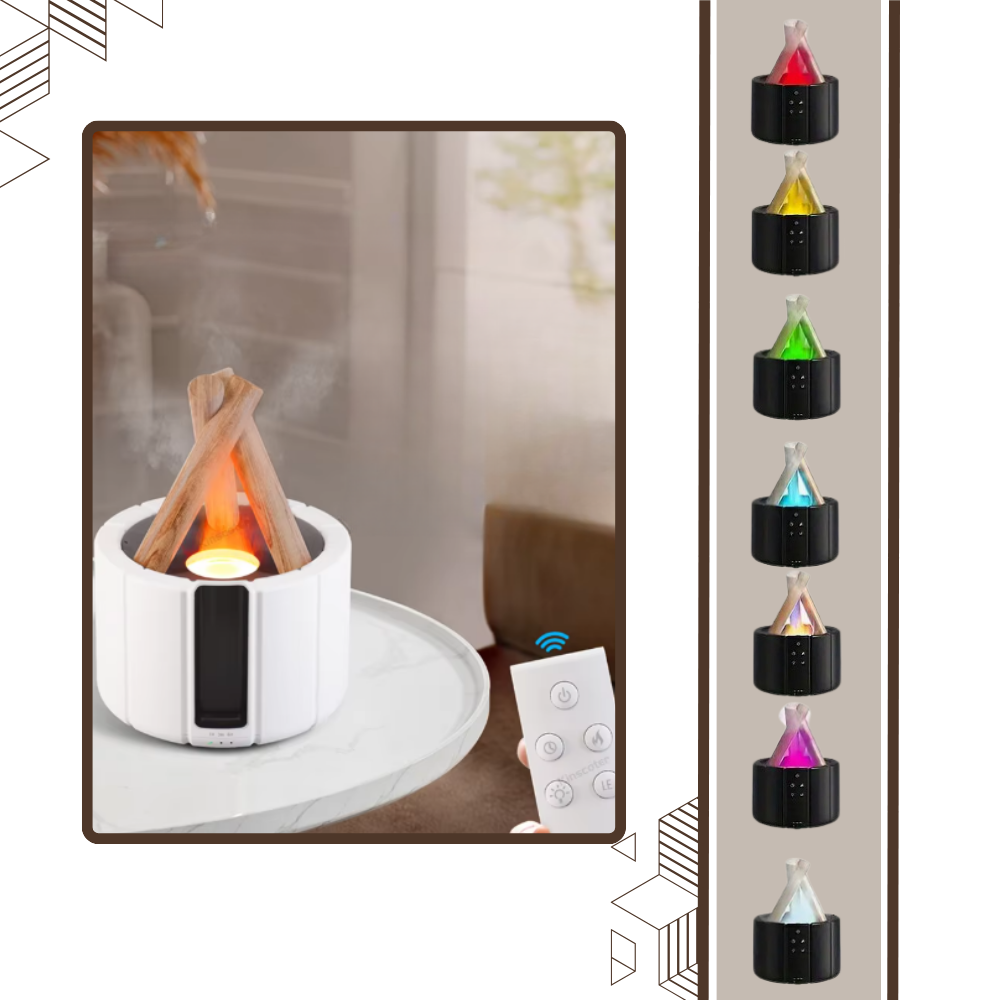 Fascinerende Bål Aromaterapidiffusor