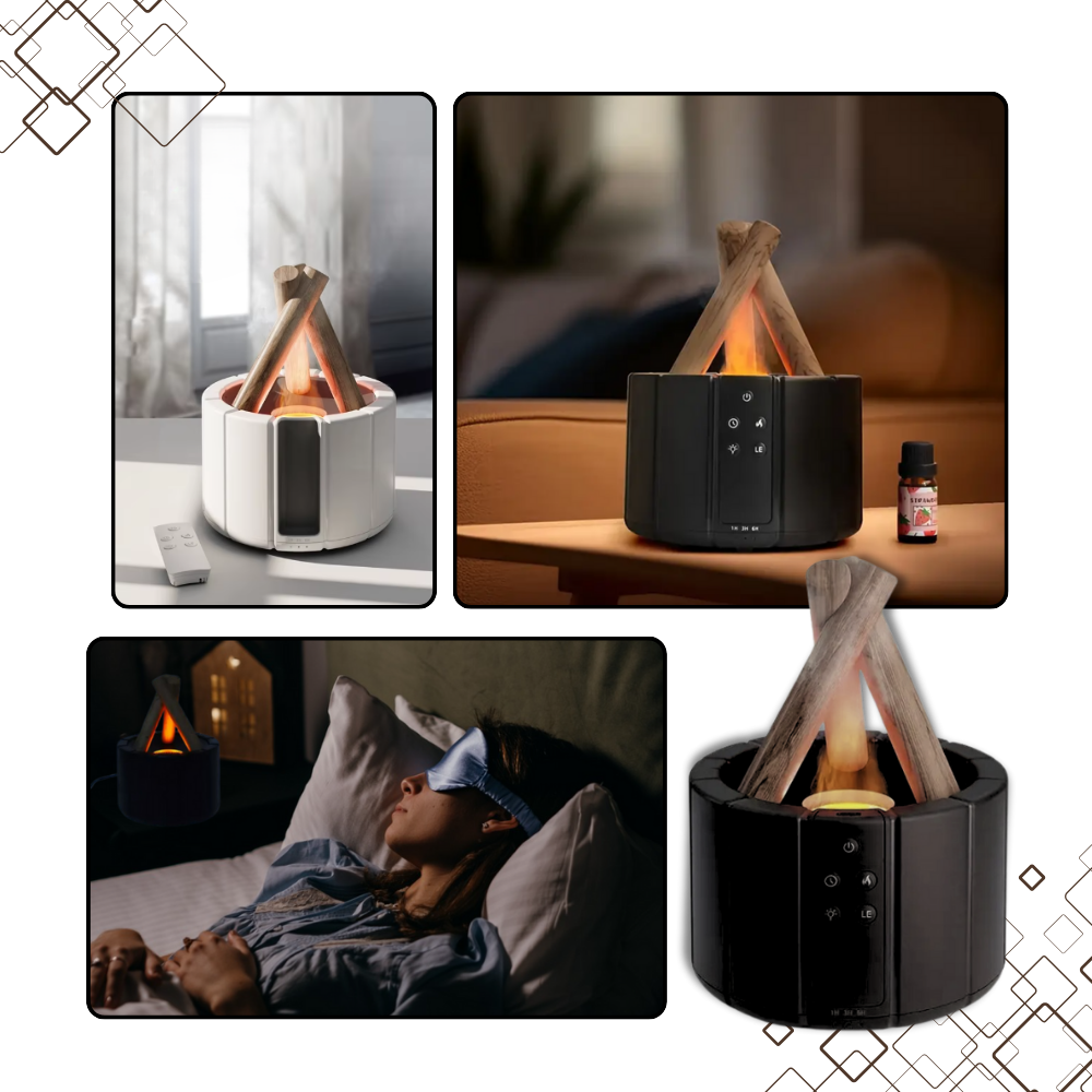 Fascinerende Bål Aromaterapidiffusor