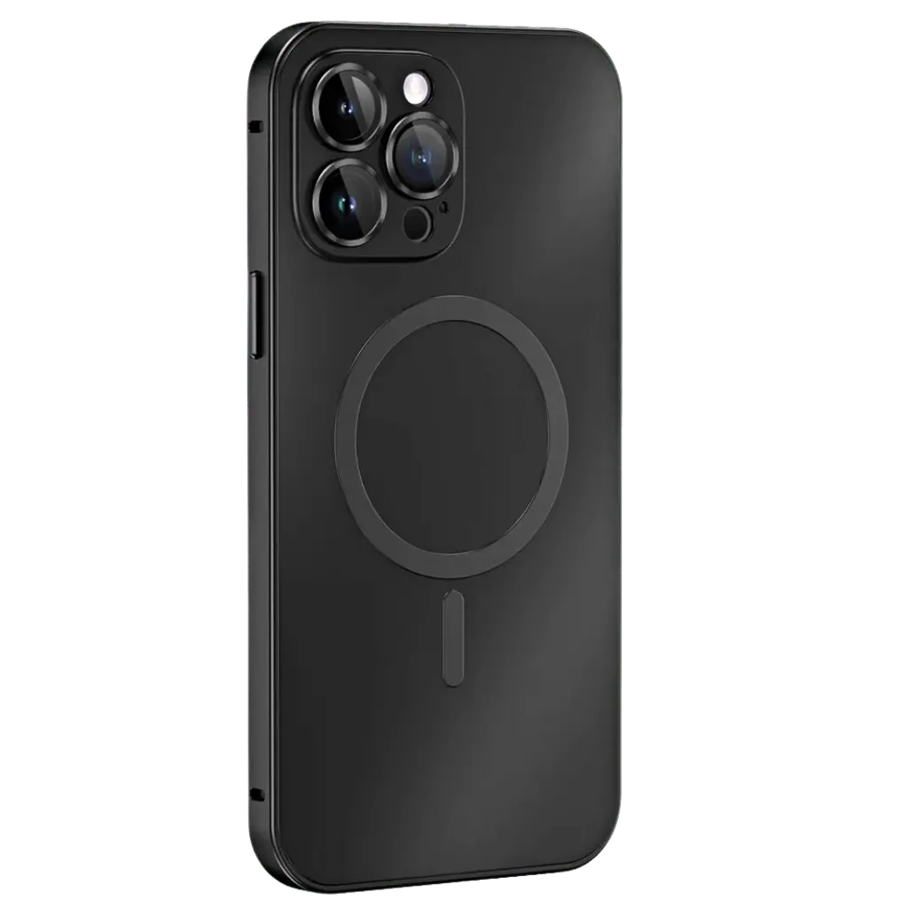 Norvo | Magnetisk metall skall for iPhone – Robust beskyttelse med et elegant design og MagSafe-kompatibilitet