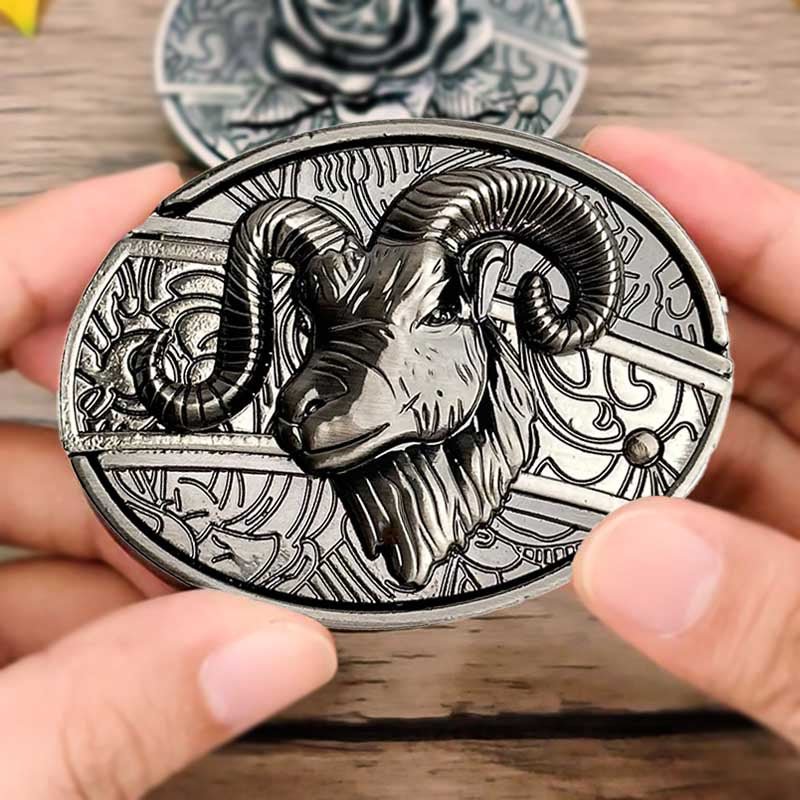 Norvo | Metall Oval Cowboys Beltespenne