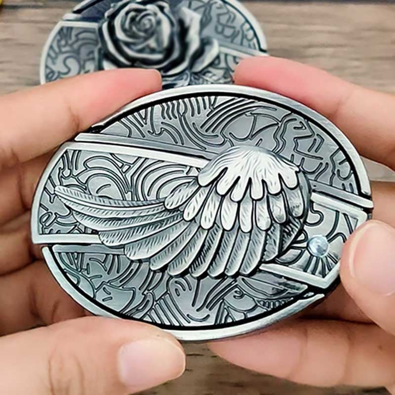 Norvo | Metall Oval Cowboys Beltespenne