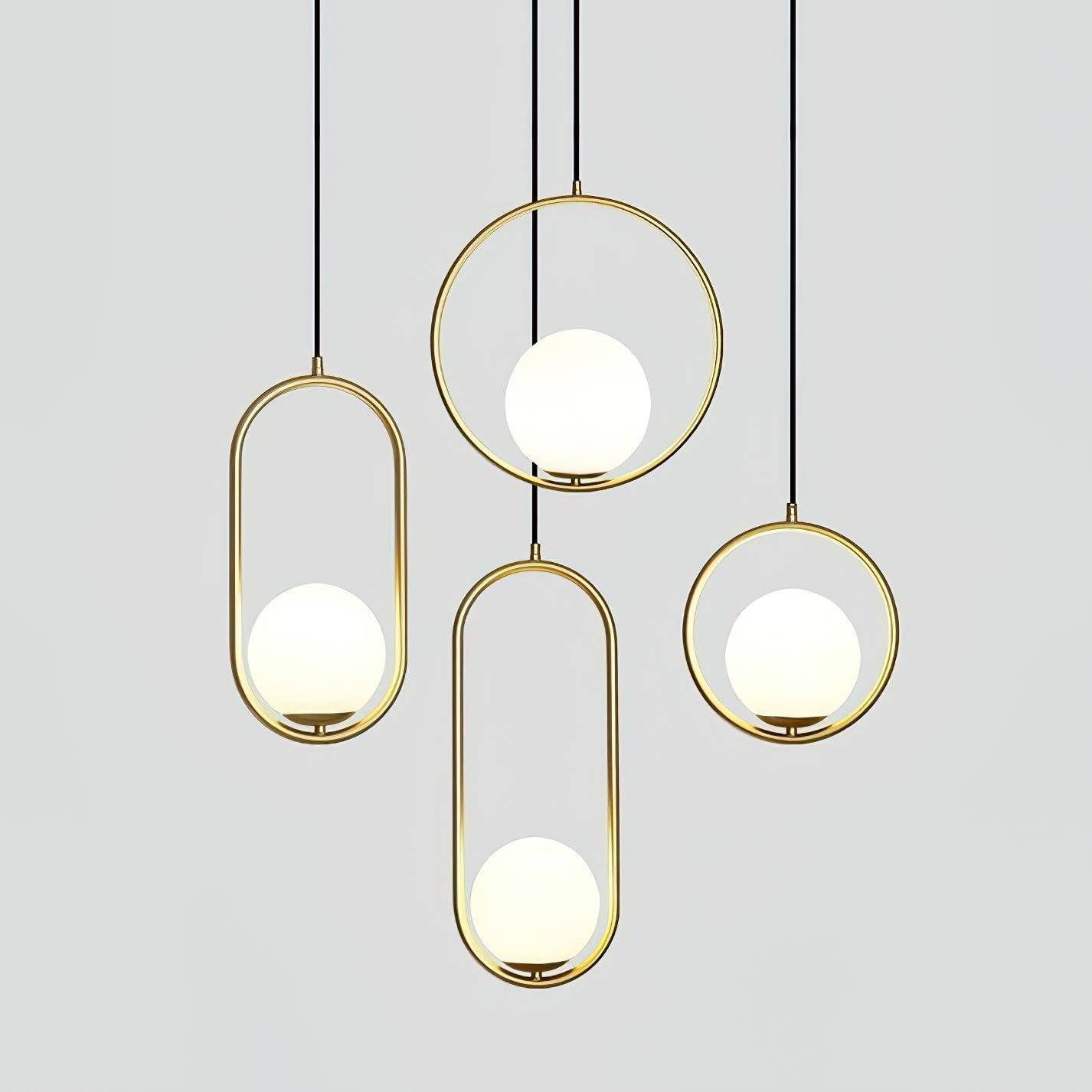 Norvo Glass Ball Pendellampe
