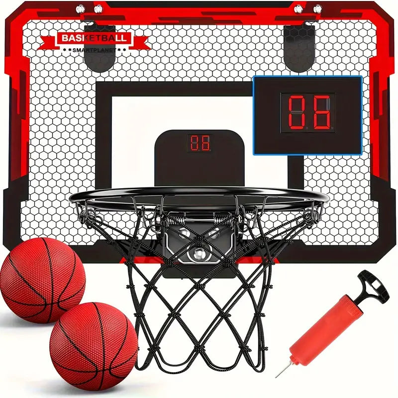 Norvo | Mini basketball hoop med elektronisk poengtavle - BouncePro