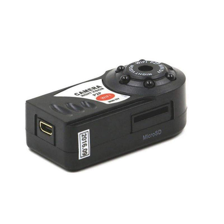 Norvo | Q7 Mini Camcorder - Videoopptaker Infrarød & Nattvisionskamera Bevegelsesdeteksjon