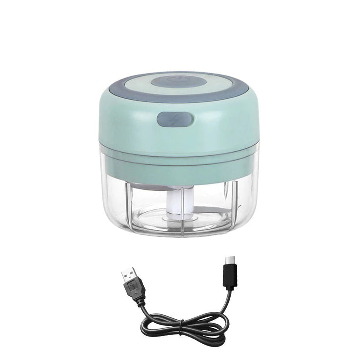 Mini Elektrisk Hvitløk USB Lading Ingefær Moser Knuser Maskin | Norvo