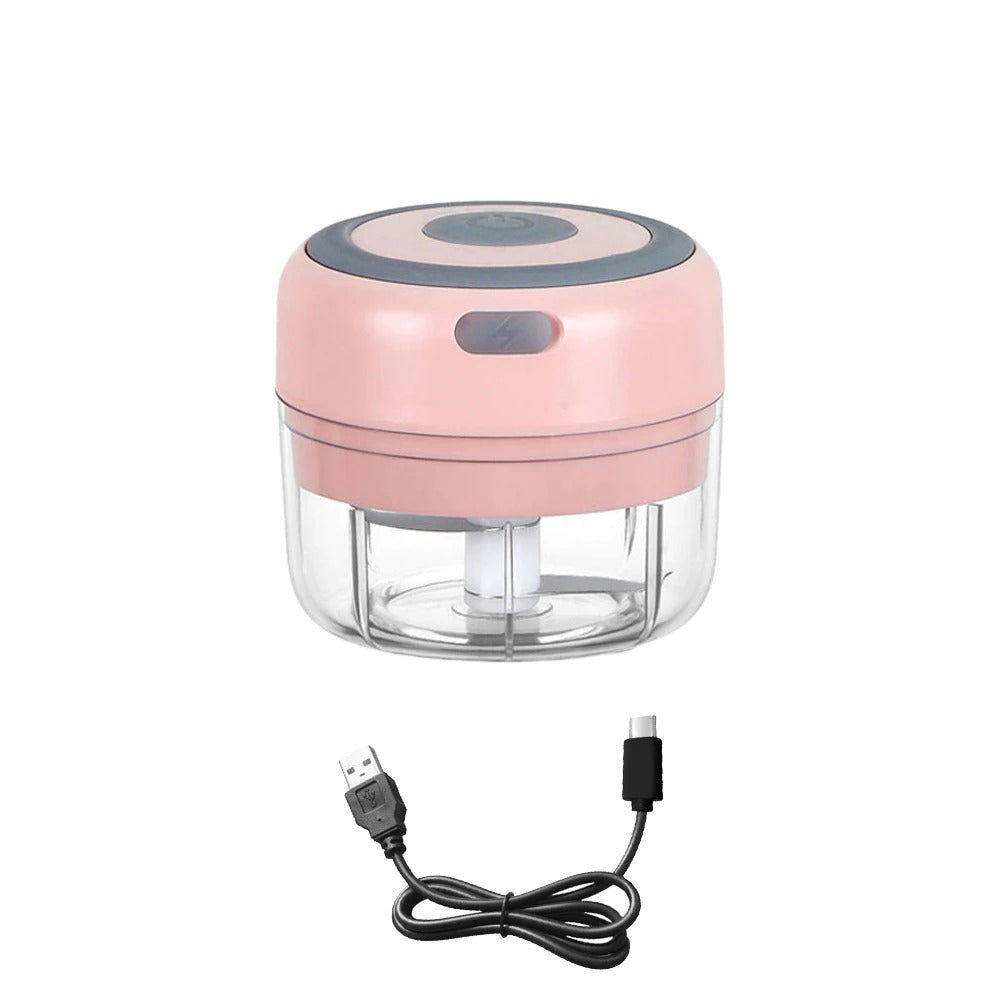 Mini Elektrisk Hvitløk USB Lading Ingefær Moser Knuser Maskin | Norvo