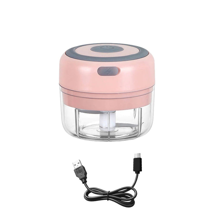 Mini Elektrisk Hvitløk USB Lading Ingefær Moser Knuser Maskin | Norvo