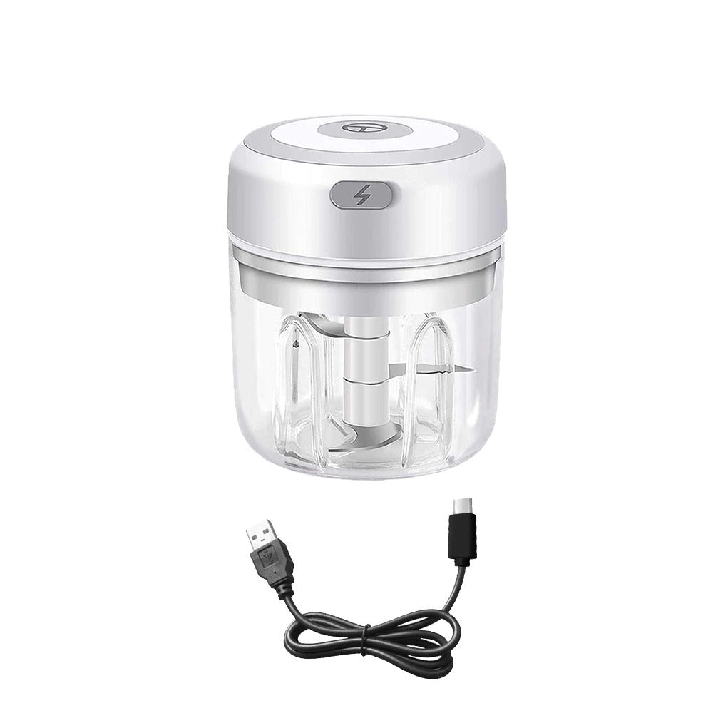 Mini Elektrisk Hvitløk USB Lading Ingefær Moser Knuser Maskin | Norvo