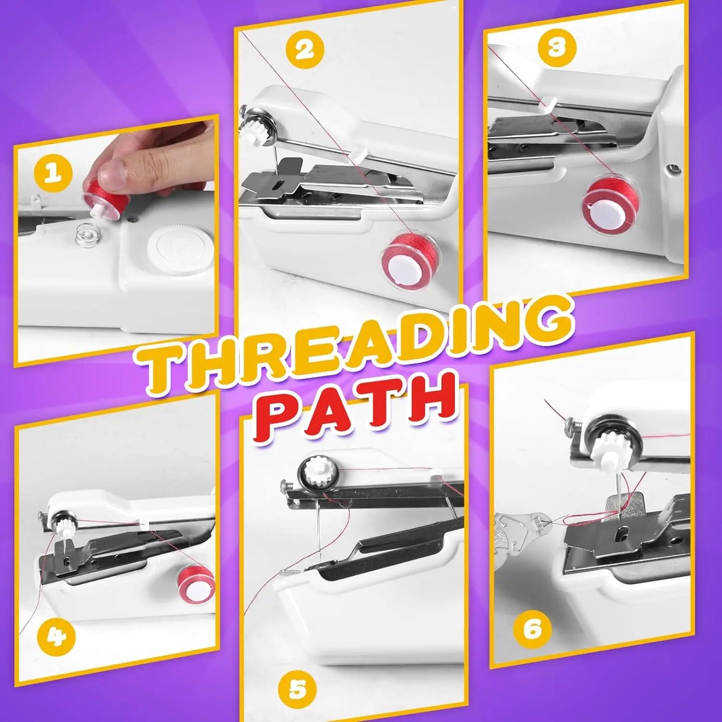 Frendorf | Mini Elektrisk Symaskin - StitchMatic