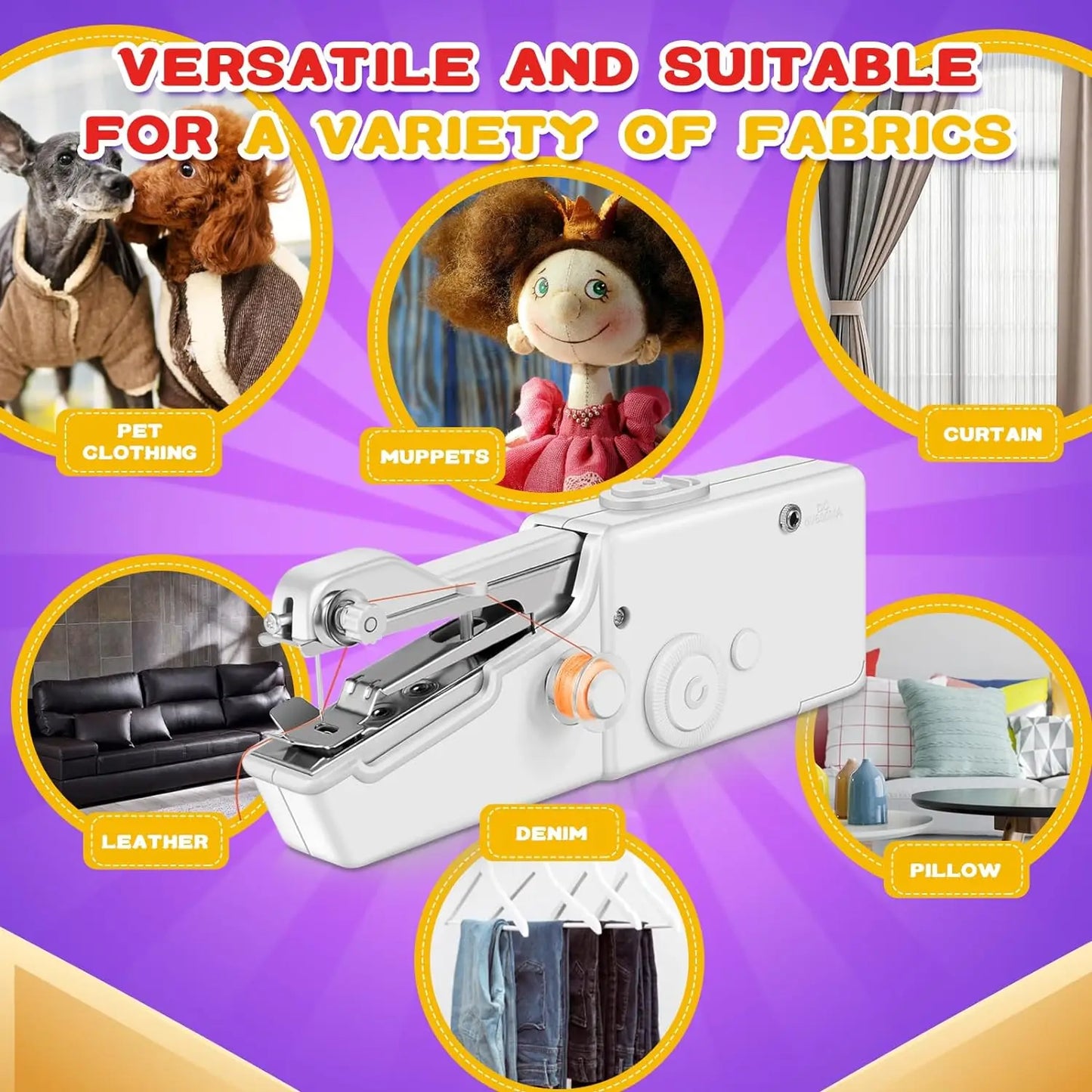 Frendorf | Mini Elektrisk Symaskin - StitchMatic