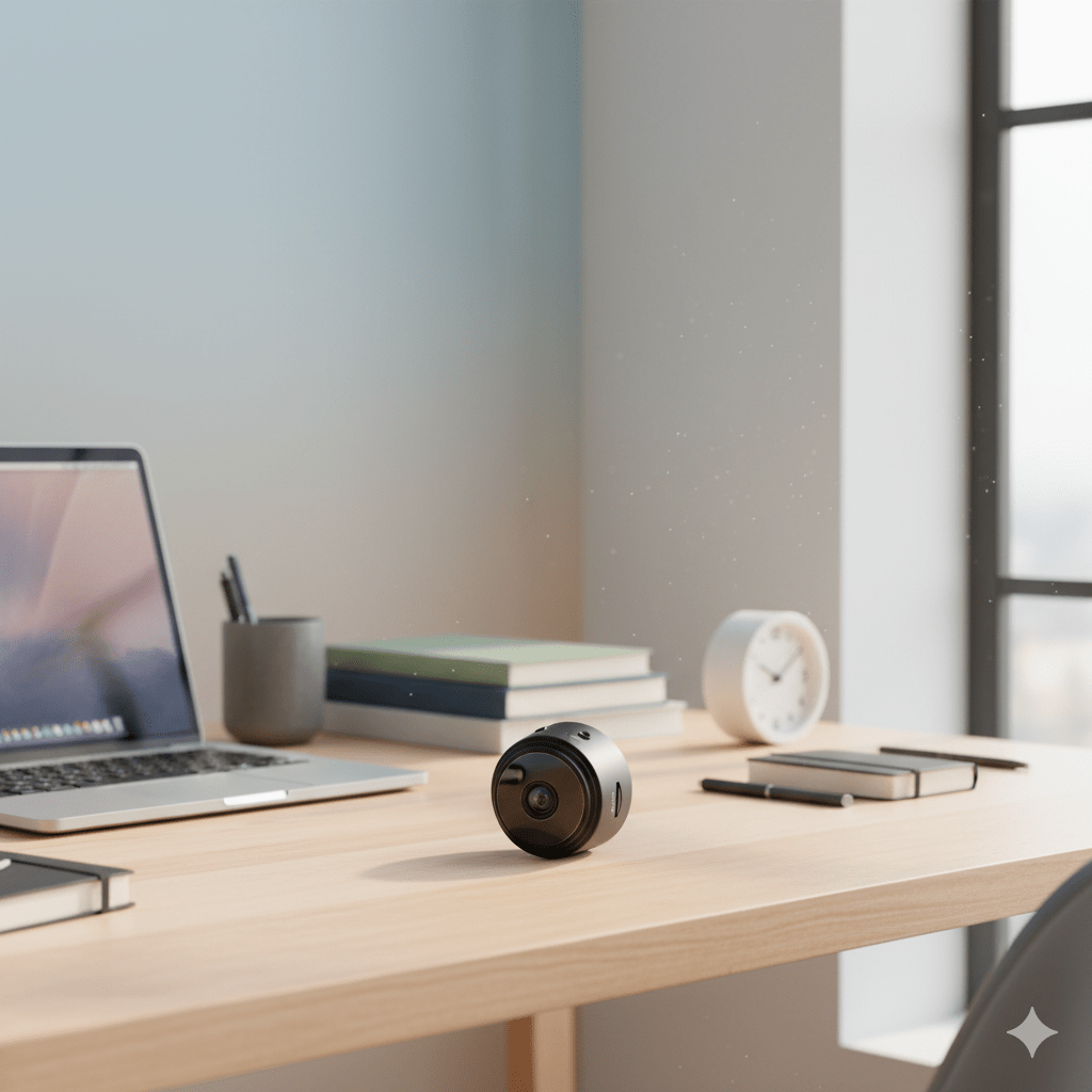 Norvo | MINIGUARD CAM – 1080p Mini Kamera med Magnetfeste & Nattmodus