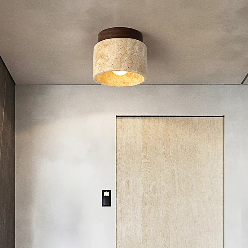 Norvo | Taklampe Marmor Tre Moderne Minimalistisk Lampe