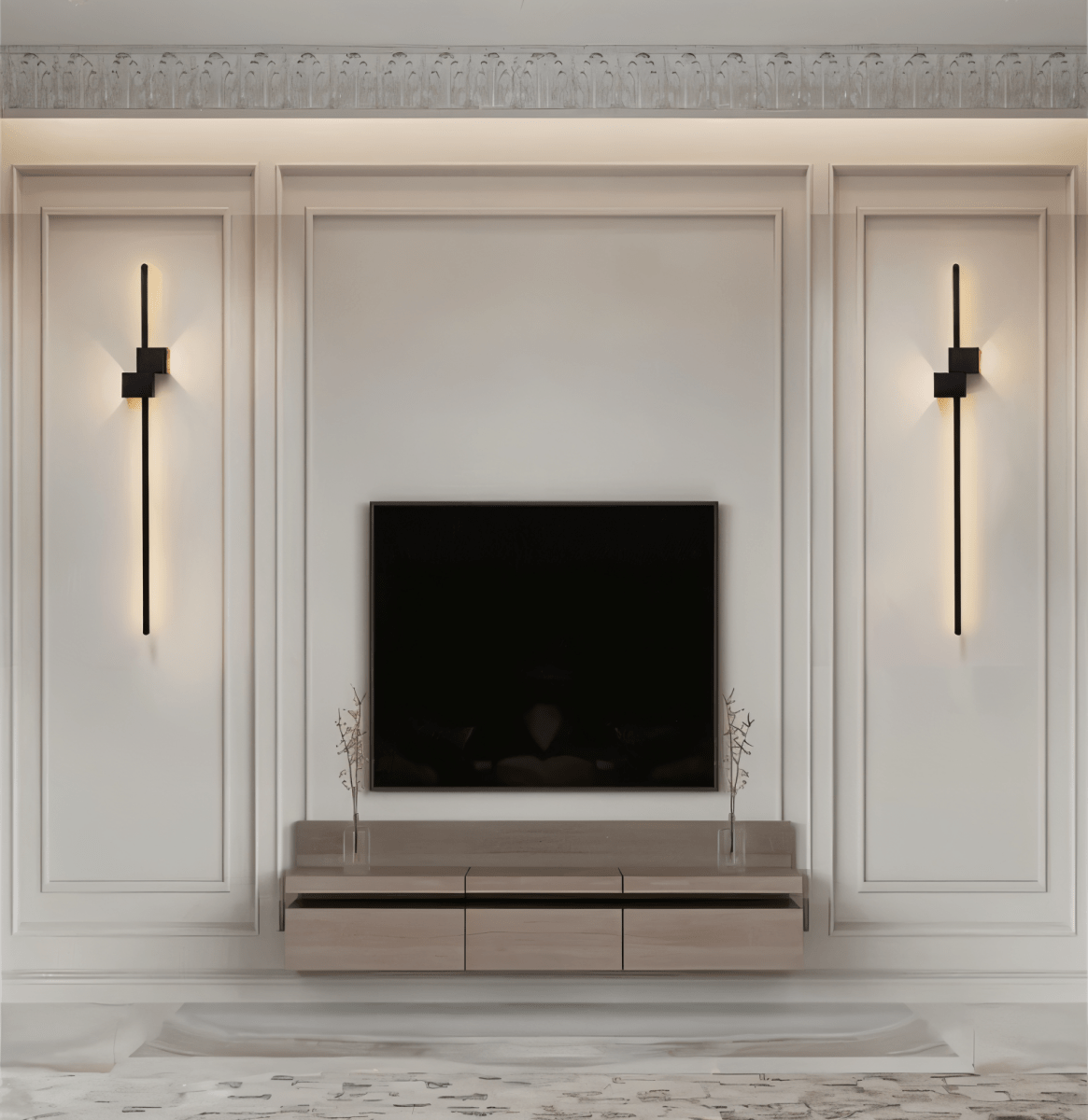 Norvo | Minimalist LED Vegglampe – The Line – Moderne & Elegant Belysning