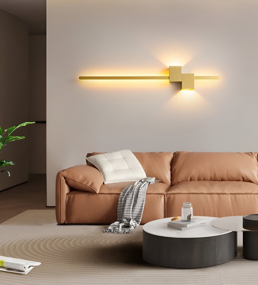 Norvo | Minimalist LED Vegglampe – The Line – Moderne & Elegant Belysning