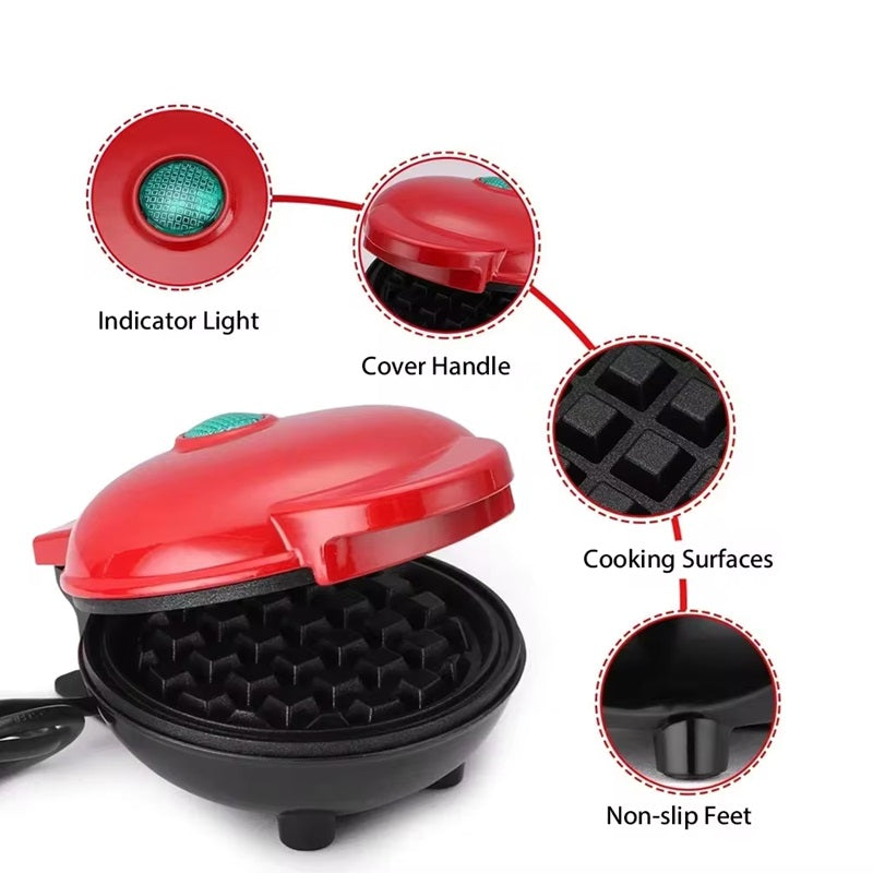 Norvo | Electric Nonstick Mini Waffle Maker