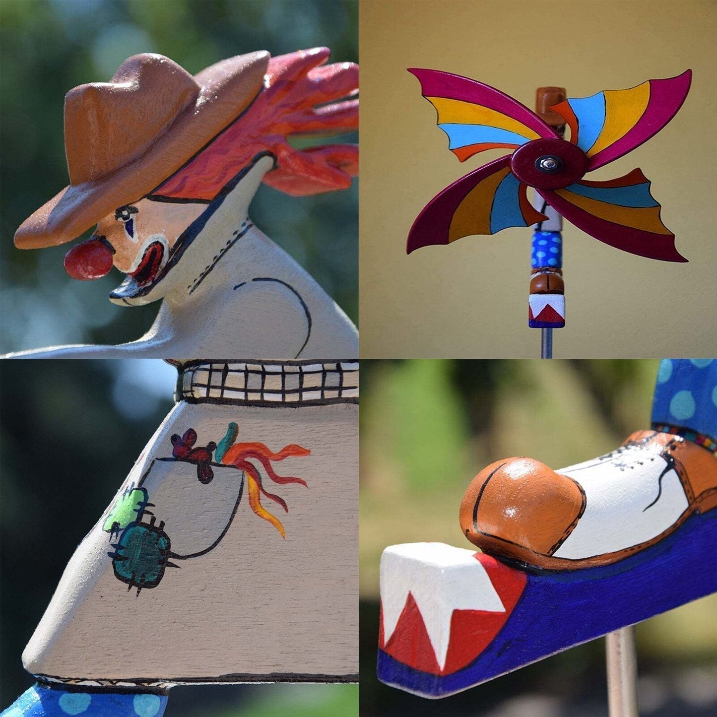 Norvo | Miss Bee Hagekunst Dekor Whirligigs Vindspinner