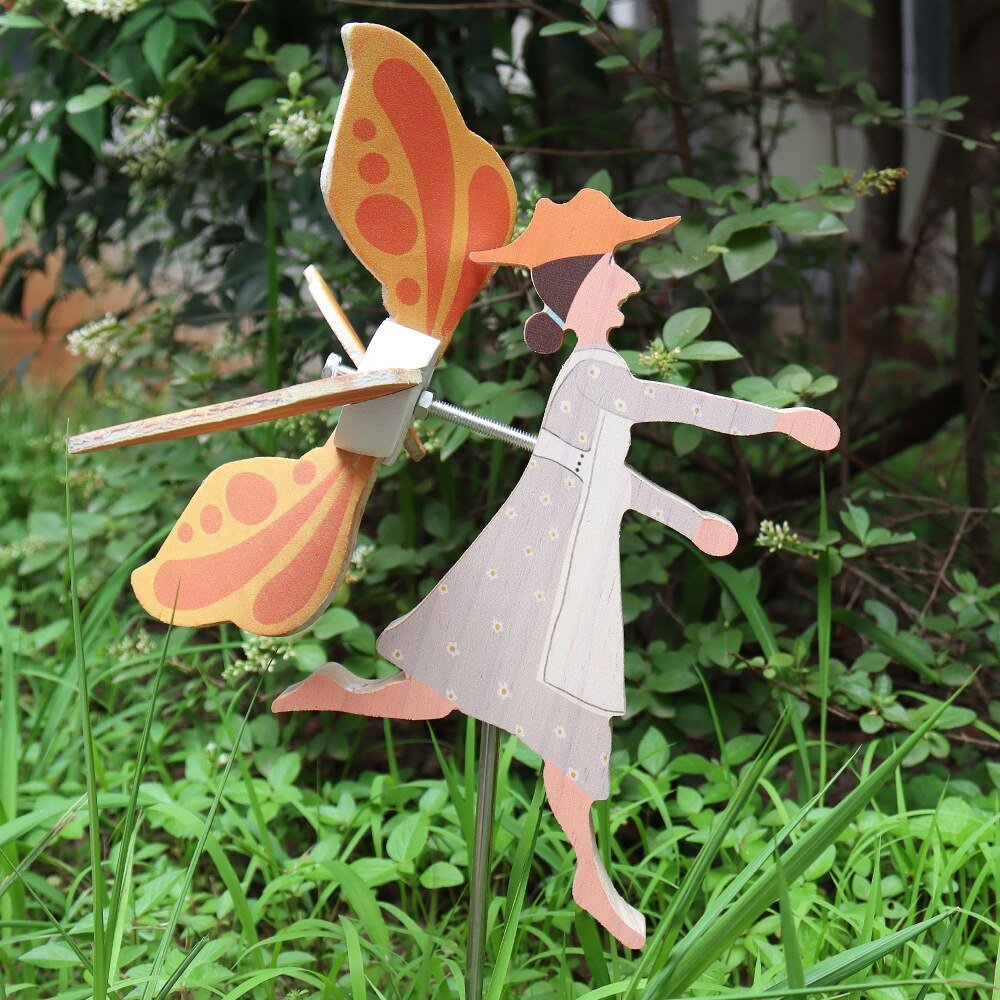 Norvo | Miss Bee Hagekunst Dekor Whirligigs Vindspinner
