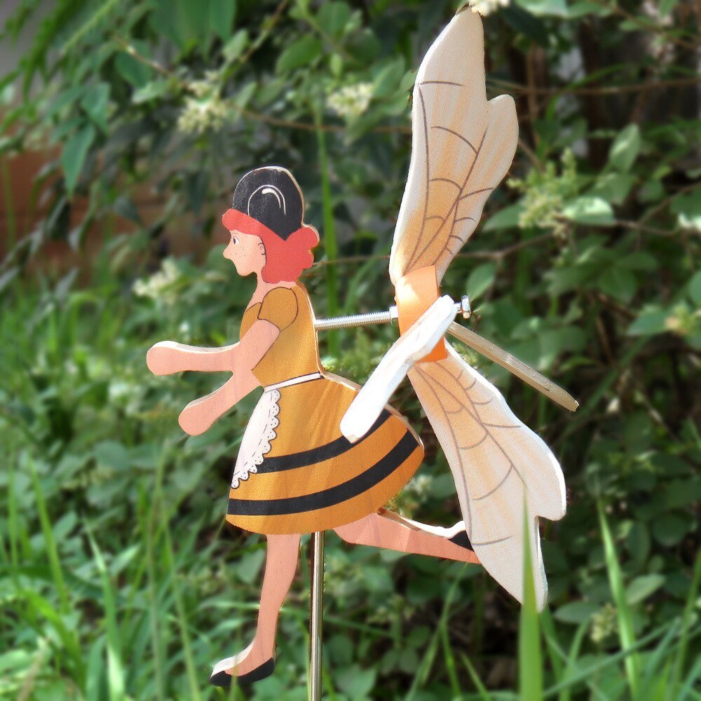 Norvo | Miss Bee Hagekunst Dekor Whirligigs Vindspinner