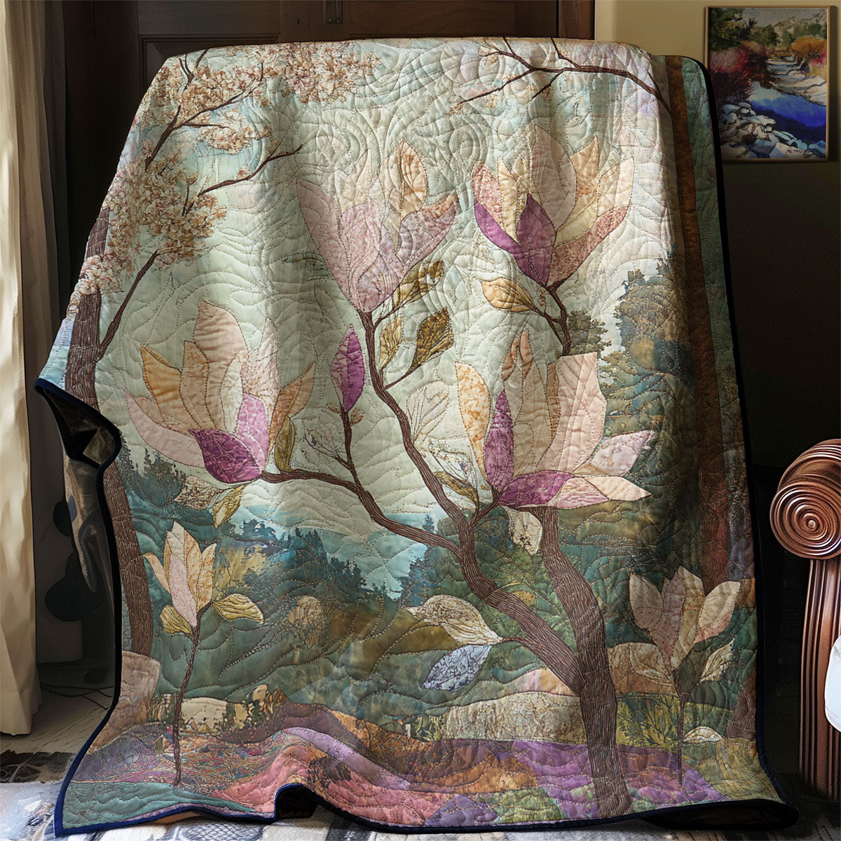 Norvo | Vintage Magnoliablomst Quilt