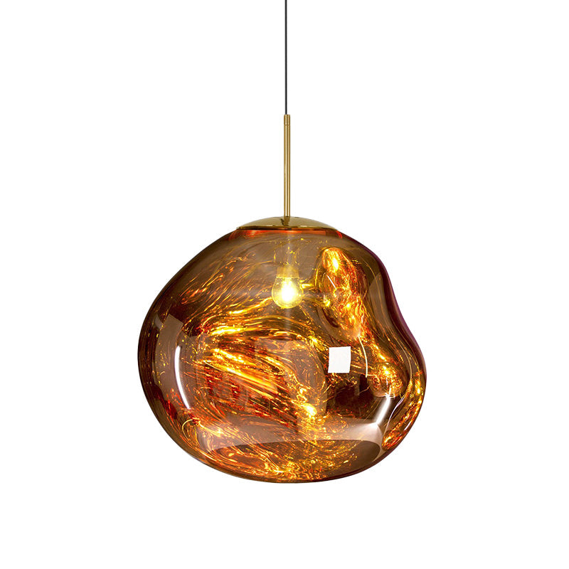 Norvo | Moderne Glass Ceiling Light - LunaLux