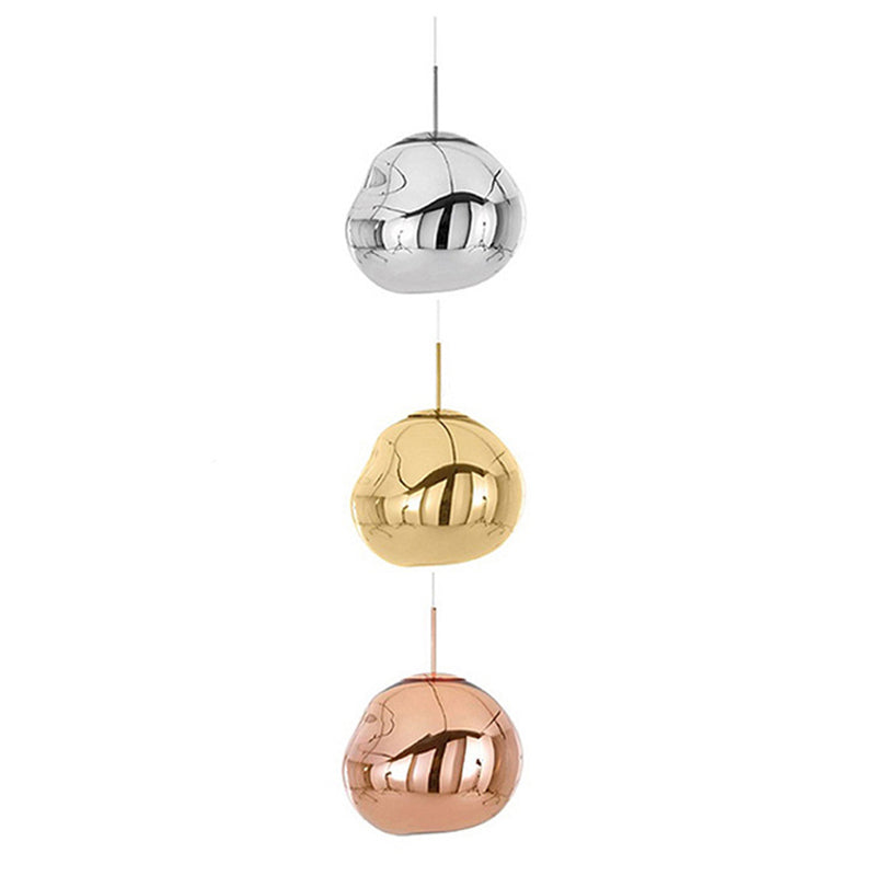 Norvo | Moderne Glass Ceiling Light - LunaLux