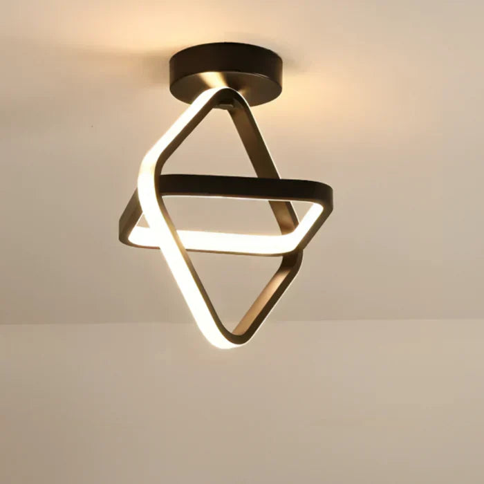 Frendorf | Moderne LED Taklampe med Dobbel Ringdesign - Twilight Rings